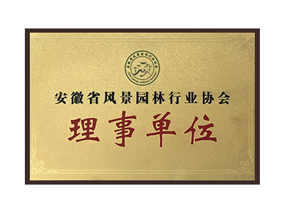 枣庄安徽省风景园林行业协会理事单位